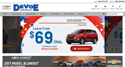 Desktop Screenshot of devoechevy.com